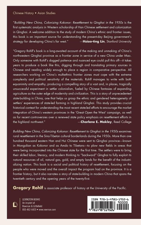 Produktbild: Building New China, Colonizing Kokonor