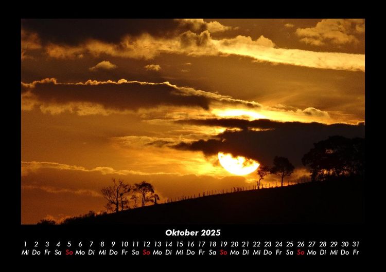 Produktbild: Sonnenuntergang 2025 Fotokalender DIN A3