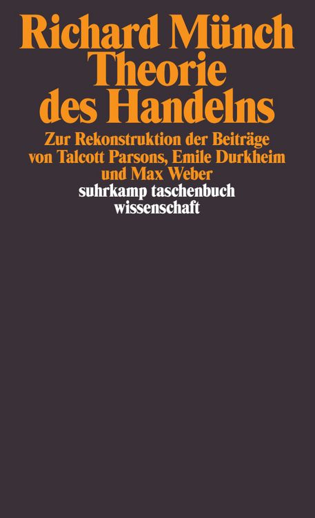 Produktbild: Theorie des Handelns