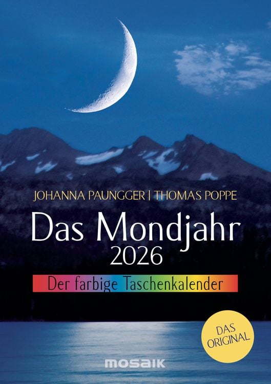 Produktbild: Das Mondjahr 2026 - Der farbige Taschenkalender