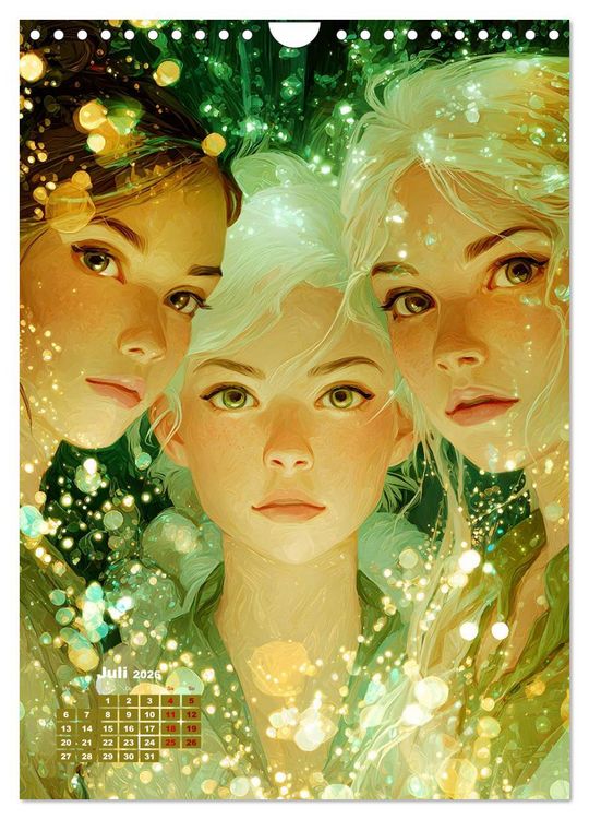 Produktbild: Worlds Unwritten (Wandkalender 2026 DIN A4 hoch), CALVENDO Monatskalender