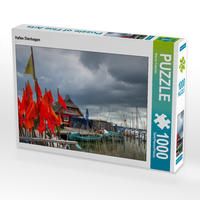 Produktbild: CALVENDO Puzzle Hafen Dierhagen 1000 Teile Lege-Gr&ouml;&szlig;e 64 x 48 cm Foto-Puzzle Bild von Werner Prescher
