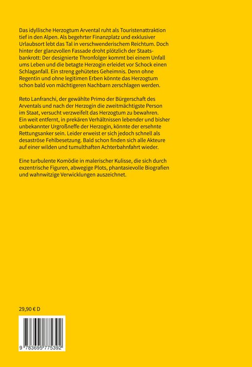 Produktbild: Die Affaire Zirbenbank