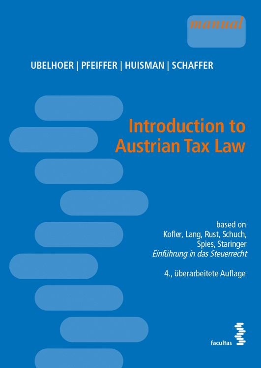 Produktbild: Introduction to Austrian Tax Law