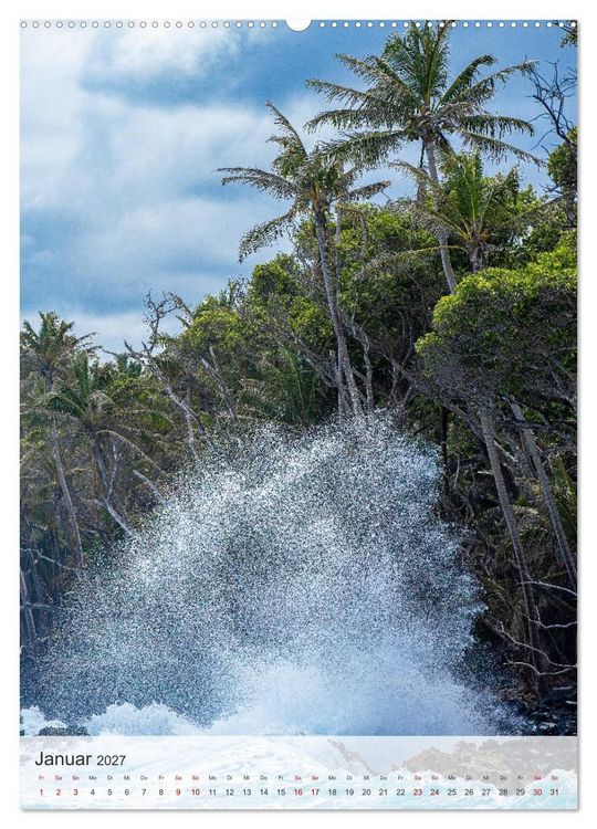 Produktbild: Willkommen in Hawai'i (Wandkalender 2027 DIN A2 hoch), CALVENDO Monatskalender