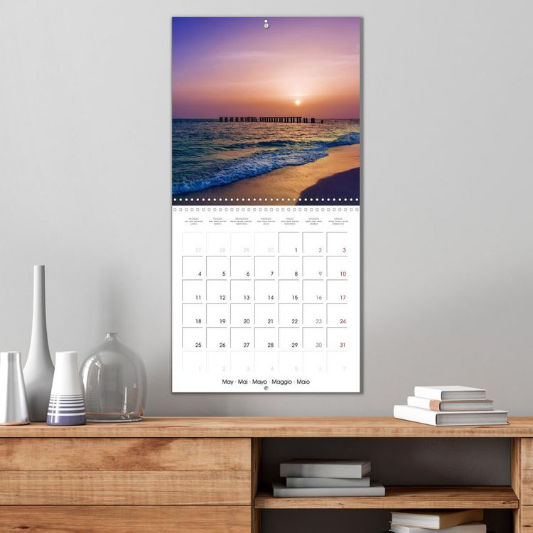 Produktbild: SEA BREEZE Relaxing coastal moments (Wall Calendar 2026 12 &times; 12 Inch) CALVENDO 12 Month Wall Calendar