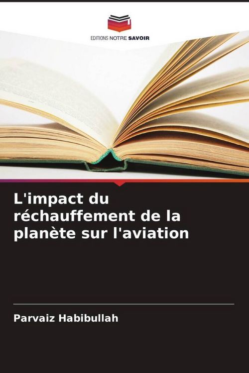 Produktbild: L'impact du r&eacute;chauffement de la plan&egrave;te sur l'aviation