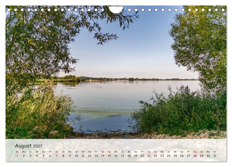 Produktbild: Naturparadies Altm&uuml;hlsee (Wandkalender 2027 DIN A4 quer), CALVENDO Monatskalender