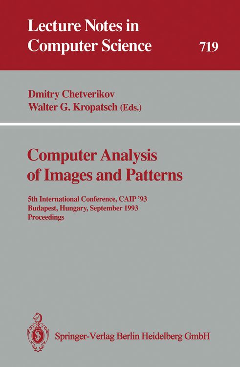 Produktbild: Computer Analysis of Images and Patterns