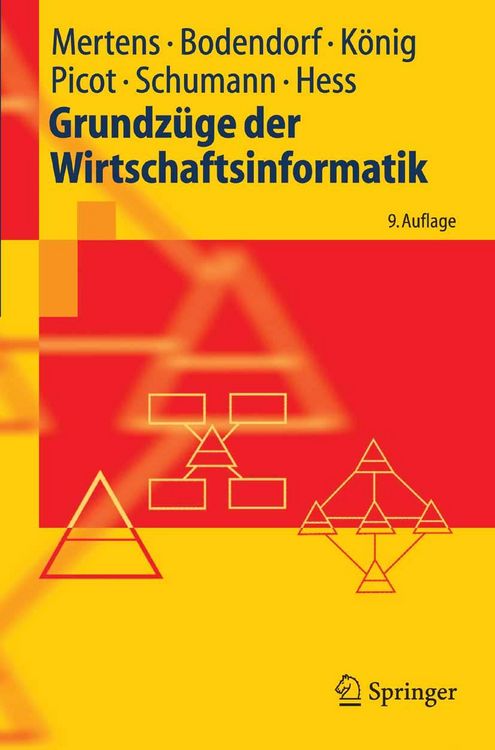 Produktbild: Grundz&uuml;ge der Wirtschaftsinformatik