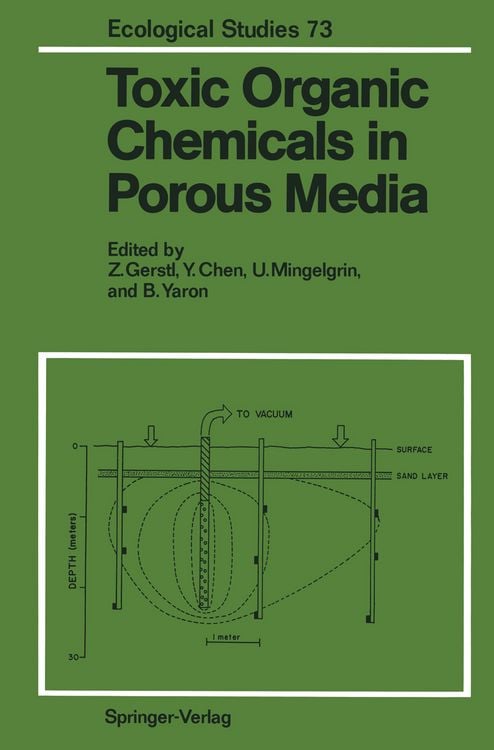 Produktbild: Toxic Organic Chemicals in Porous Media
