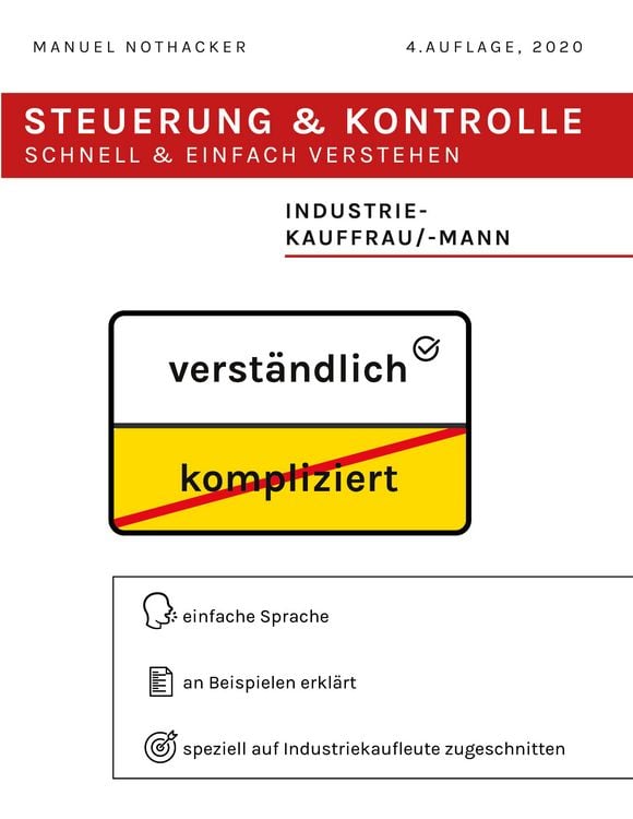 Produktbild: Steuerung und Kontrolle schnell & einfach verstehen - Industriekauffrau / Industriekaufmann