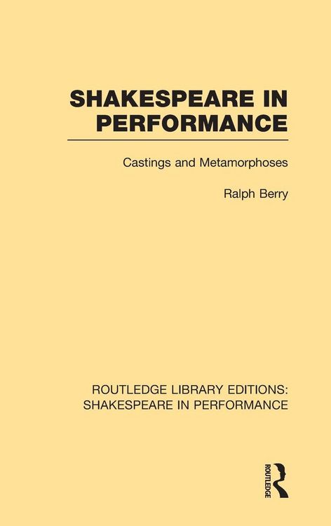 Produktbild: Shakespeare in Performance