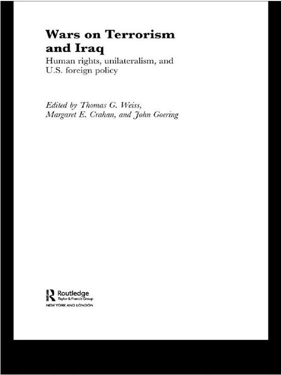 Produktbild: The Wars on Terrorism and Iraq