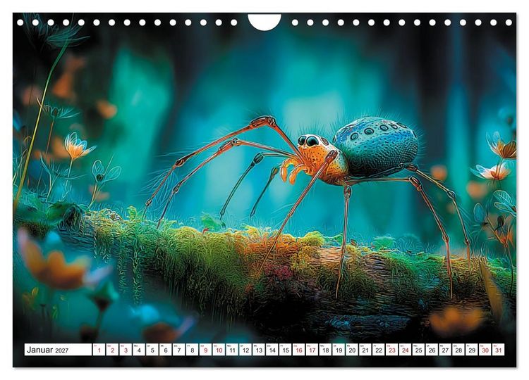 Produktbild: Magische Leuchtinsekten (Wandkalender 2027 DIN A4 quer), CALVENDO Monatskalender