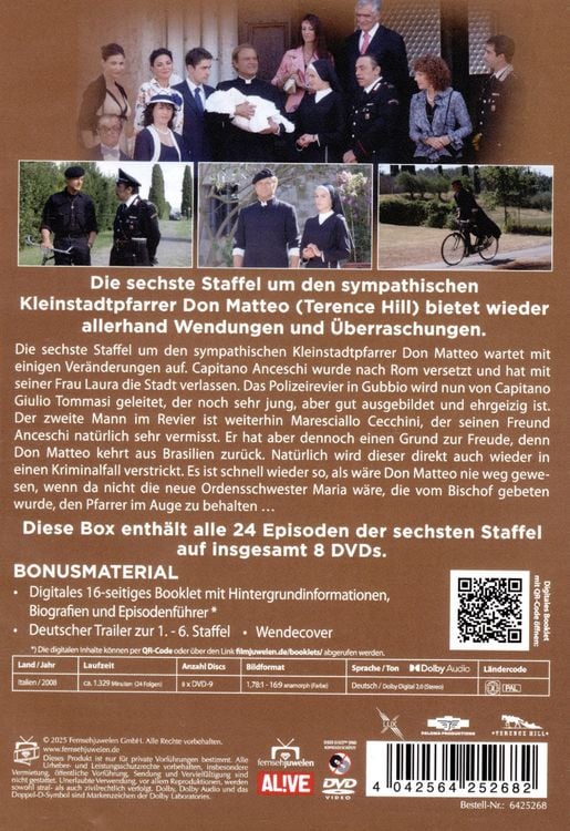 Produktbild: Don Matteo - Staffel 6 (Fernsehjuwelen) [8 DVDs]