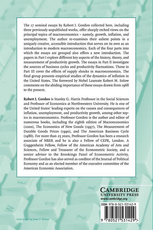 Produktbild: Productivity Growth, Inflation, and Unemployment