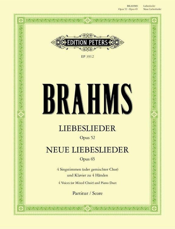 Produktbild: Liebeslieder / Neue Liebeslieder op. 52 / 65