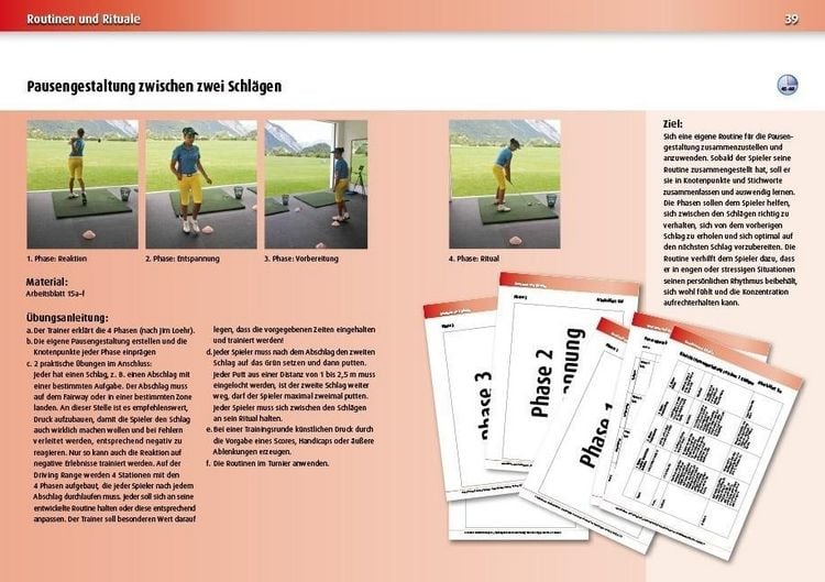 Produktbild: Psychologisch orientiertes Golftraining