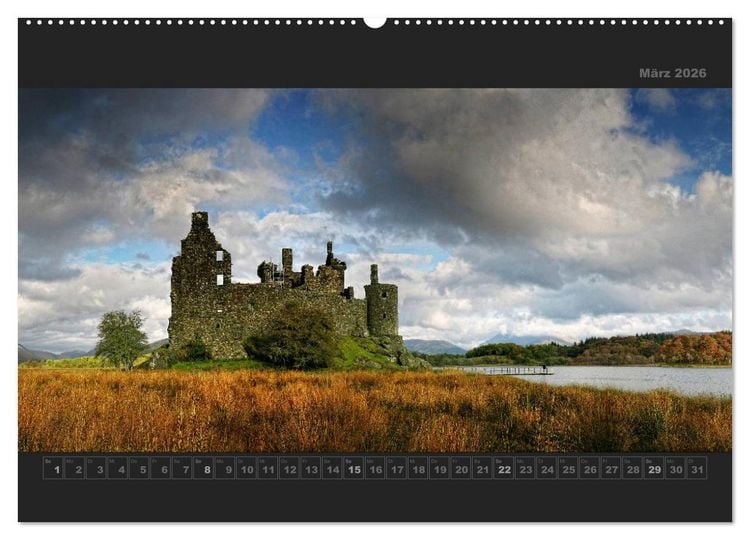 Produktbild: Schottische Panoramas (hochwertiger Premium Wandkalender 2026 DIN A2 quer), Kunstdruck in Hochglanz