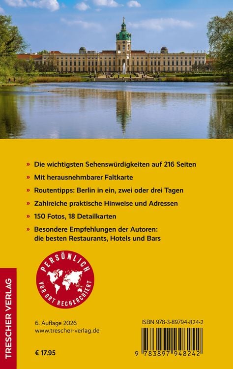 Produktbild: TRESCHER Reisef&uuml;hrer Berlin Kurztrip