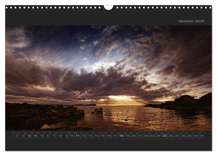 Produktbild: Schottische Panoramas (Wandkalender 2026 DIN A3 quer), CALVENDO Monatskalender