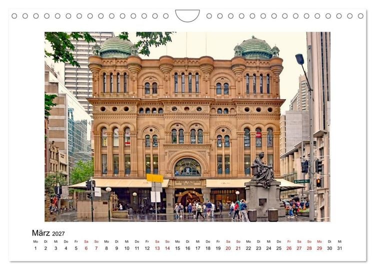 Produktbild: Sydney - beeindruckende Metropole (Wandkalender 2027 DIN A4 quer), CALVENDO Monatskalender