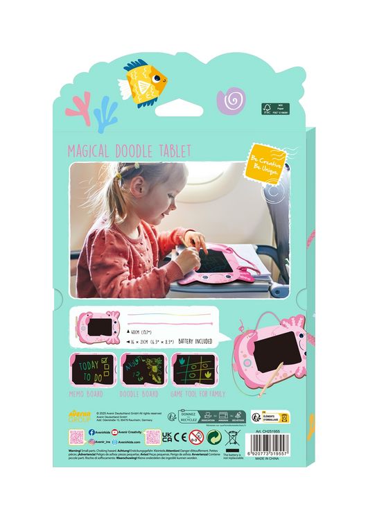 Produktbild: AVENIR - Zaubermaltafel Axolotl