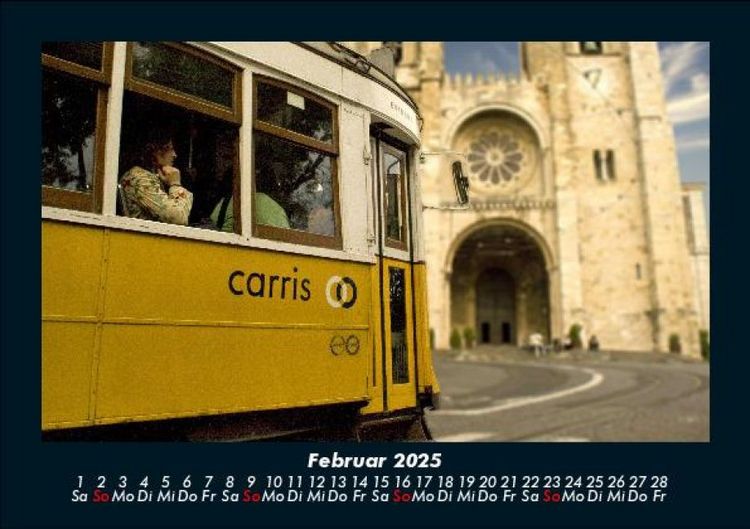 Produktbild: Lissabon 2025 Fotokalender DIN A5