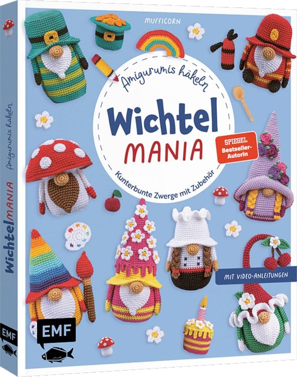 Produktbild: Wichtelmania &ndash; Wichtel-Amigurumis h&auml;keln mit @muffi_corn