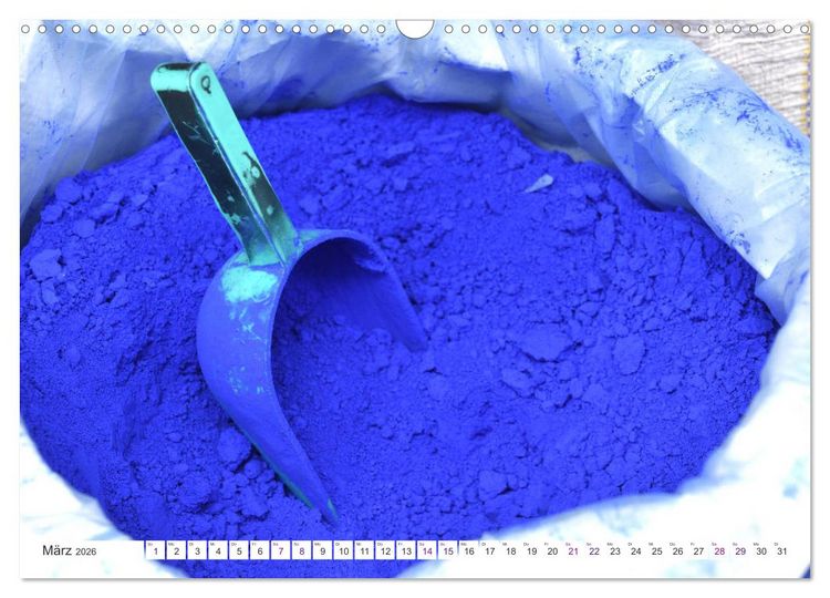 Produktbild: Chefchaouen - Blue Details (Wandkalender 2026 DIN A3 quer), CALVENDO Monatskalender