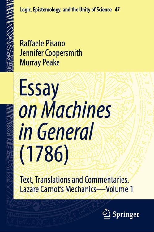 Produktbild: Essay on Machines in General (1786)