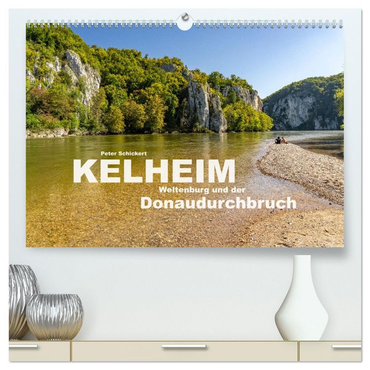 Produktbild: Kelheim, Weltenburg und der Donaudurchbruch (hochwertiger Premium Wandkalender 2026 DIN A2 quer), Kunstdruck in Hochglanz