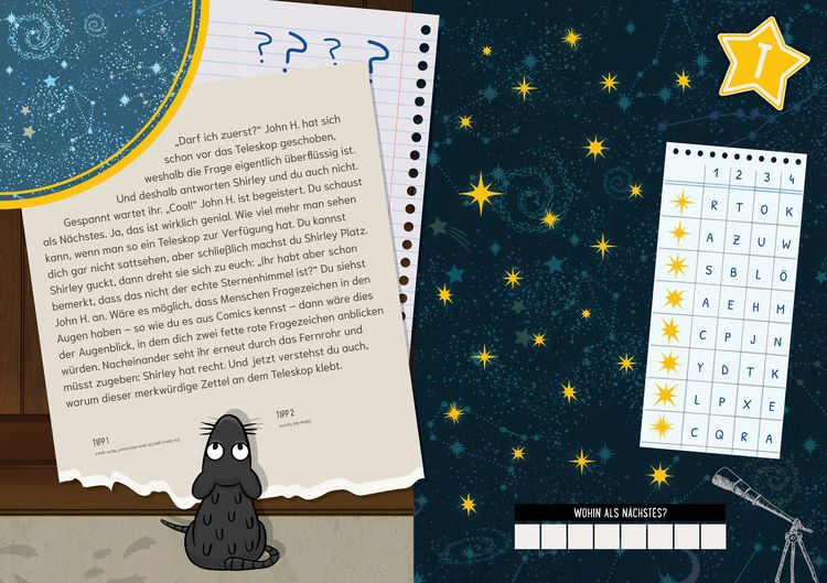 Produktbild: Escape-R&auml;tsel - Das R&auml;tsel der Sternwarte