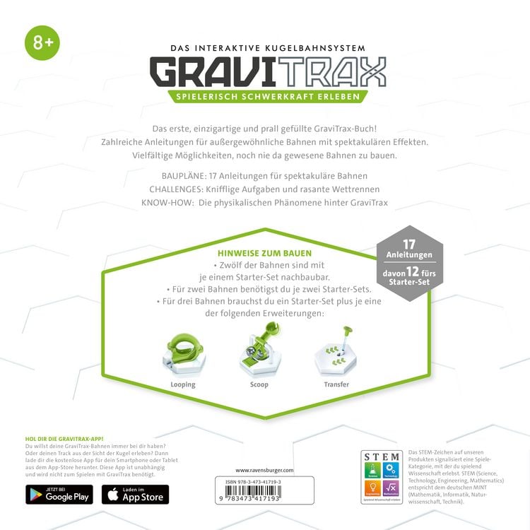 Produktbild: GraviTrax Das Buch f&uuml;r Fans und Profis