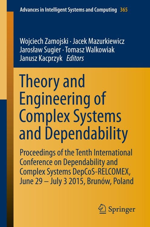 Produktbild: Theory and Engineering of Complex Systems and Dependability