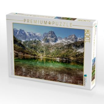 Produktbild: CALVENDO Puzzle Ein Motiv aus dem Kalender Traumhafte Alpen - Bergseen und Almen 1000 Teile Puzzle quer | 1000 Teile Lege-Gr&ouml;&szlig;e 64 &times; 48 cm Foto-Puzzle f&uuml;r gl&uuml;ckliche Stunden
