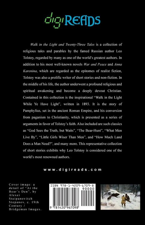Produktbild: Walk in the Light and Twenty-Three Tales