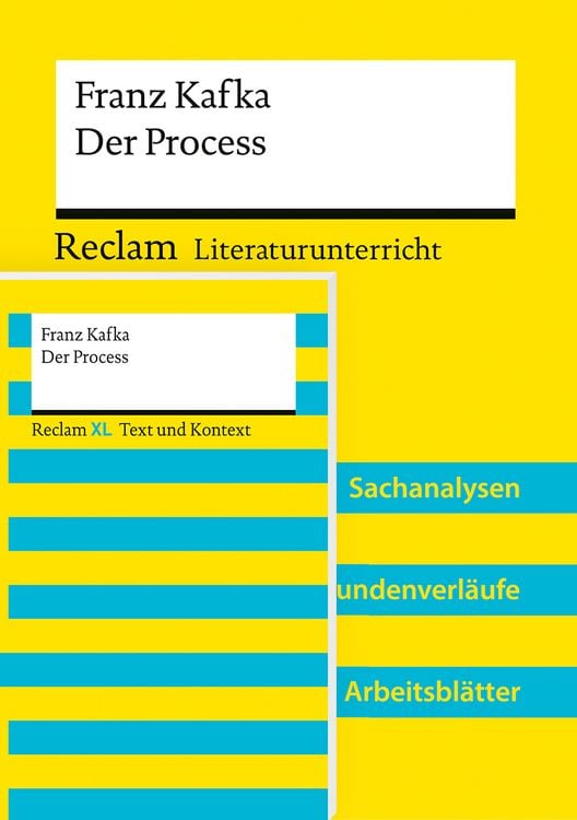 Paket für Lehrkräfte "Franz Kafka: Der Process" (Textausgabe und ...