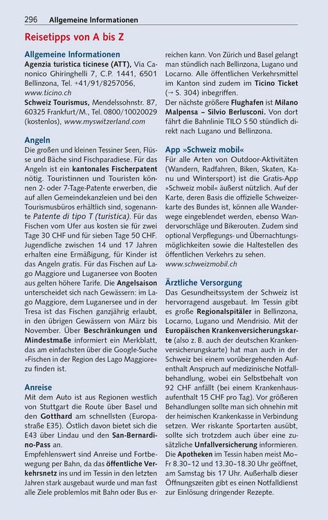 Produktbild: TRESCHER Reisef&uuml;hrer Tessin