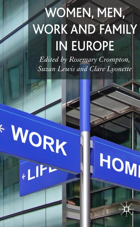 Produktbild: Women, Men, Work and Family in Europe