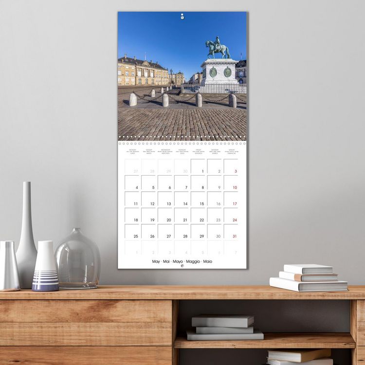 Produktbild: COPENHAGEN Highlights (Wall Calendar 2026 12 &times; 12 Inch) CALVENDO 12 Month Wall Calendar