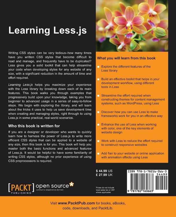 Produktbild: Learning Less.js