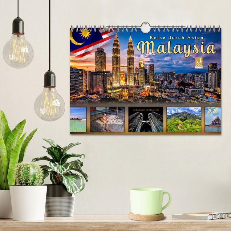 Produktbild: Reise durch Asien - Malaysia (Wandkalender 2026 DIN A4 quer), CALVENDO Monatskalender