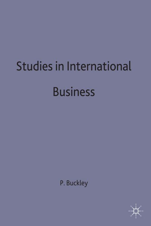 Produktbild: Studies in International Business