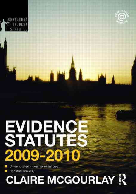 Produktbild: Evidence Statutes 2009-2010