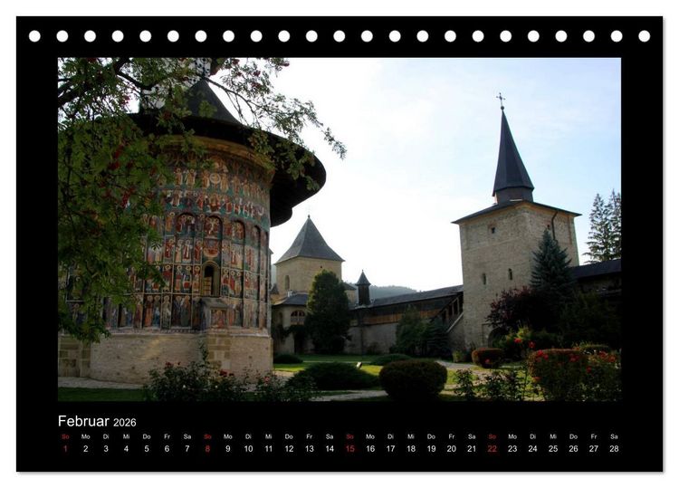 Produktbild: Rum&auml;nien - Siebenb&uuml;rgen und Bukowina (Tischkalender 2026 DIN A5 quer), CALVENDO Monatskalender