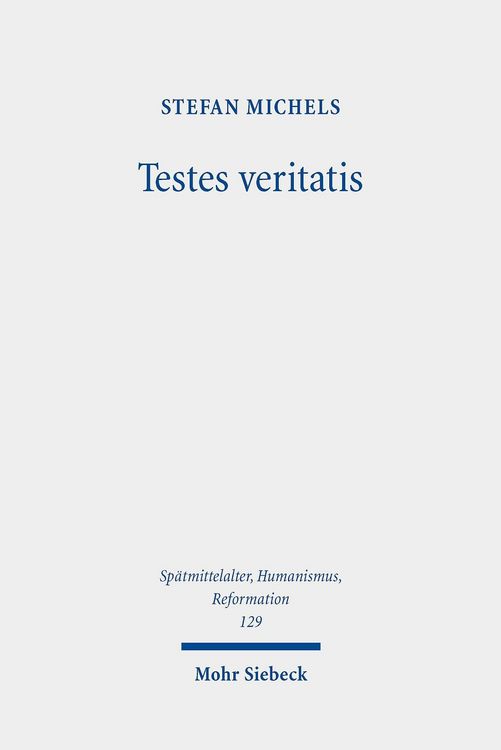Produktbild: Testes veritatis