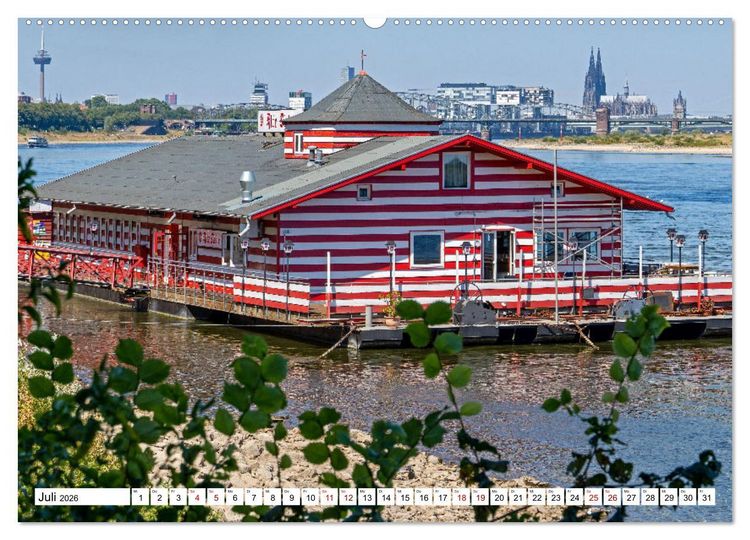 Produktbild: K&ouml;ln - Facetten einer Stadt (hochwertiger Premium Wandkalender 2026 DIN A2 quer), Kunstdruck in Hochglanz