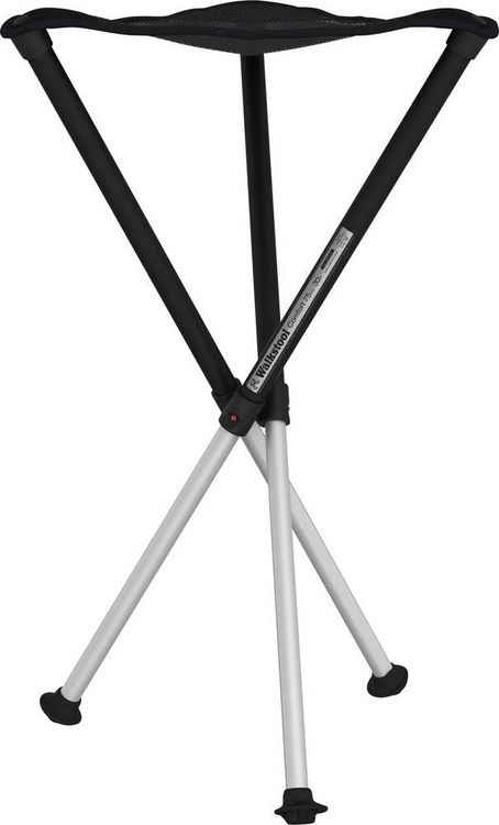 Produktbild: Walkstool Comfort XXXL Klapphocker Schwarz, Silber 63549 Belastbarkeit (Gewicht) (max.) 250 kg